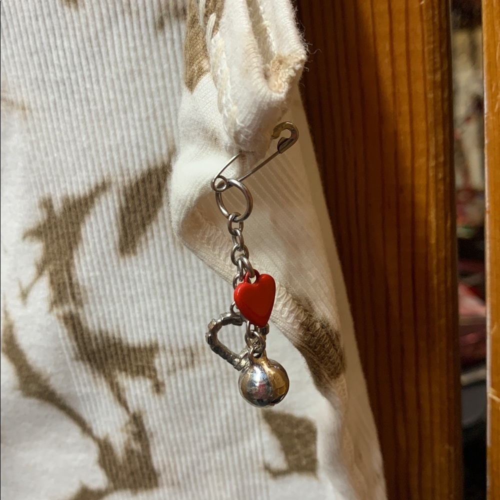 TWISTED HEART Embellished Heart Tie-Dye Tank Top- NWT Deadstock - Picture 5 of 11